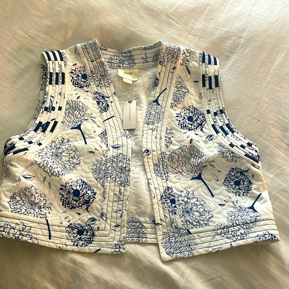 Anthropologie vest one size/all